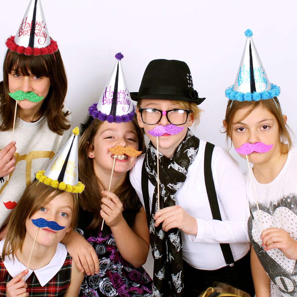 หมวกปาร์ตี้ทรงกรวยประดับเลเซอร - Party Hat Cone บทวิจารณ์และราคา