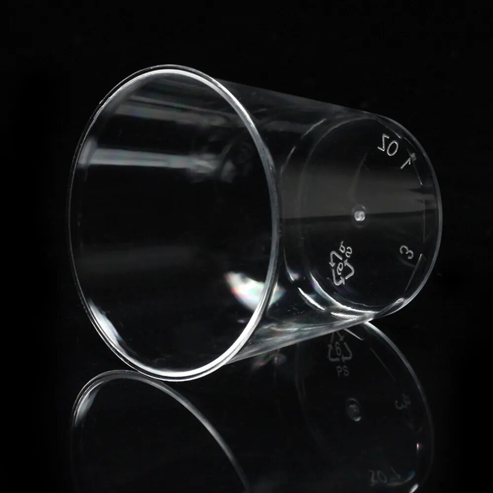 50pcs 30ml ใหม่ทิ้งถ้วยพลาสติก - Plastic Cup 50Pcs บทวิจารณ์และราคา