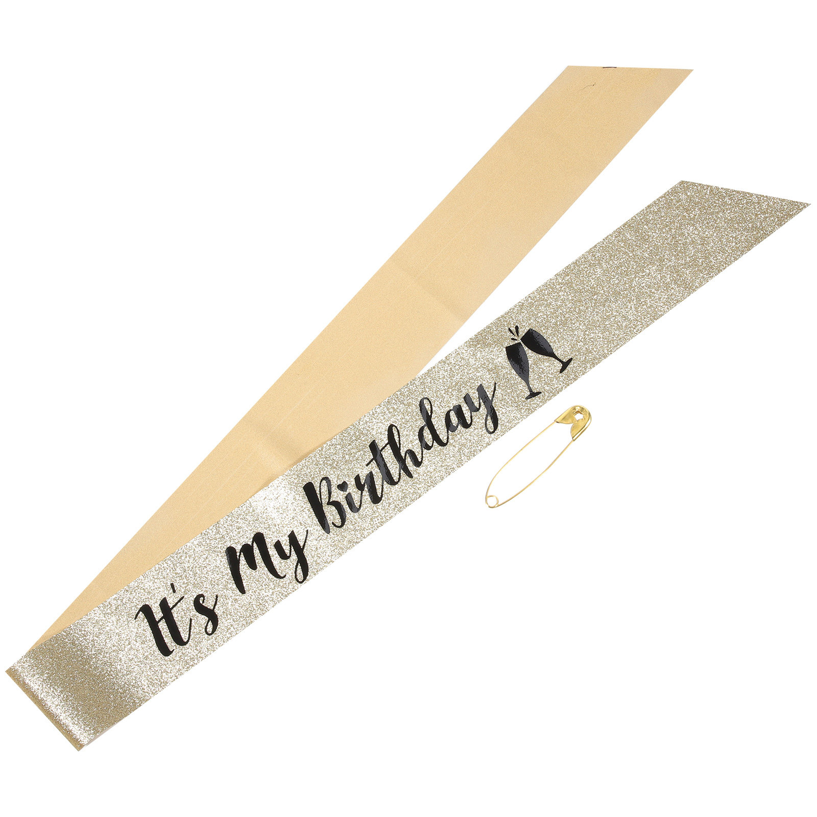 สายสะพายวันเกิดแบบมีกลิตเตอร์  - Birthday Sash Glitter บทวิจารณ์และราคา