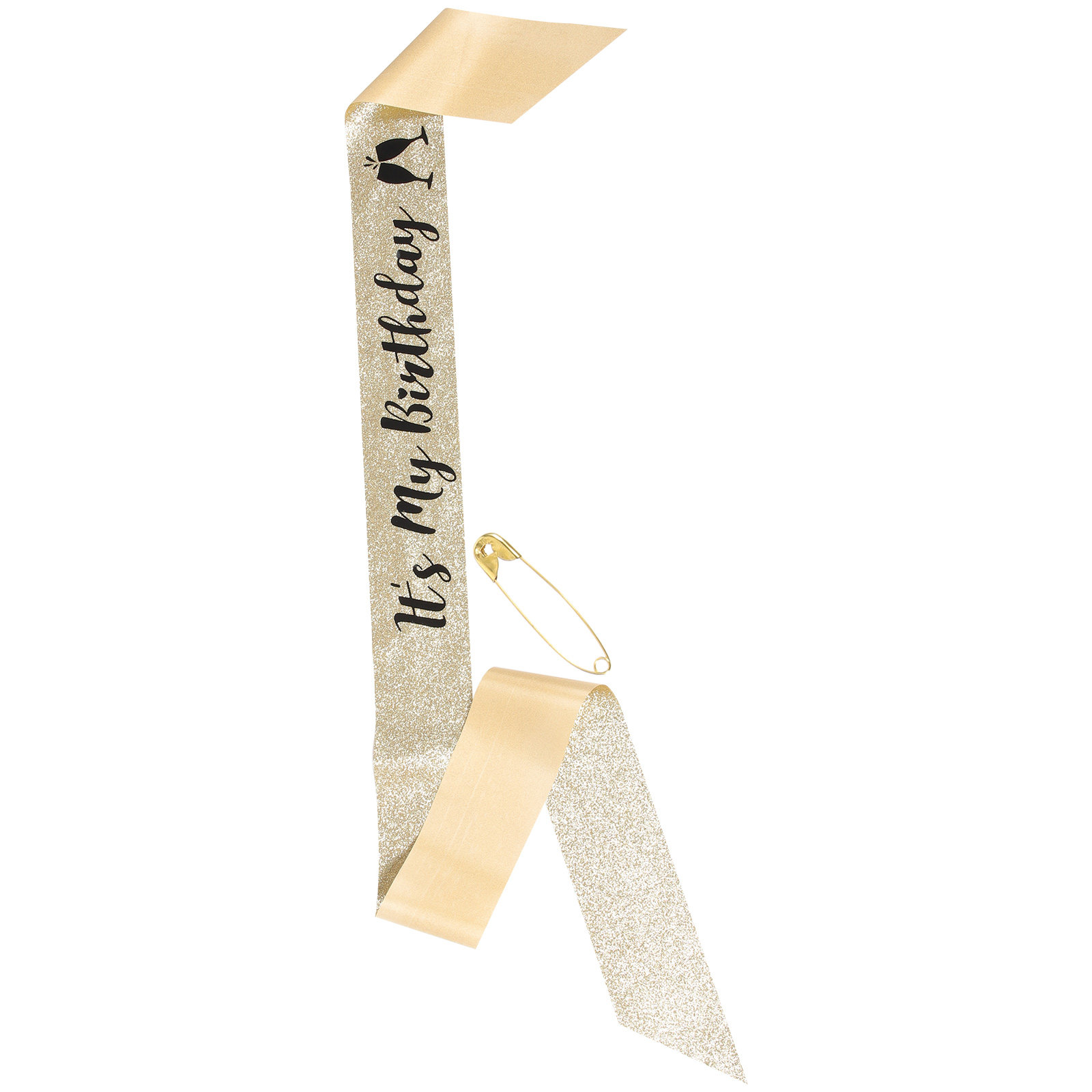 สายสะพายวันเกิดแบบมีกลิตเตอร์  - Birthday Sash Glitter บทวิจารณ์และราคา