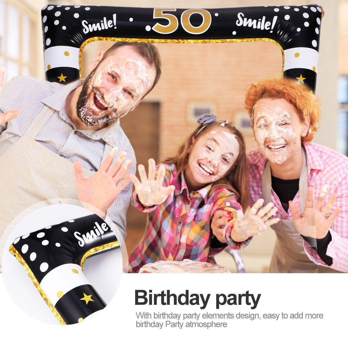 กรอบตกแต่งบูธถ่ายรูปงานวันเกิด - Photo Booth Frame บทวิจารณ์และราคา