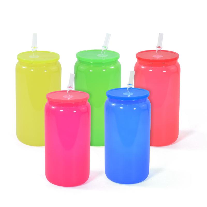 50 ชิ้น ถ้วยพลาสติกนีออนเรืองแ - Plastic Cup 50Pcs บทวิจารณ์และราคา