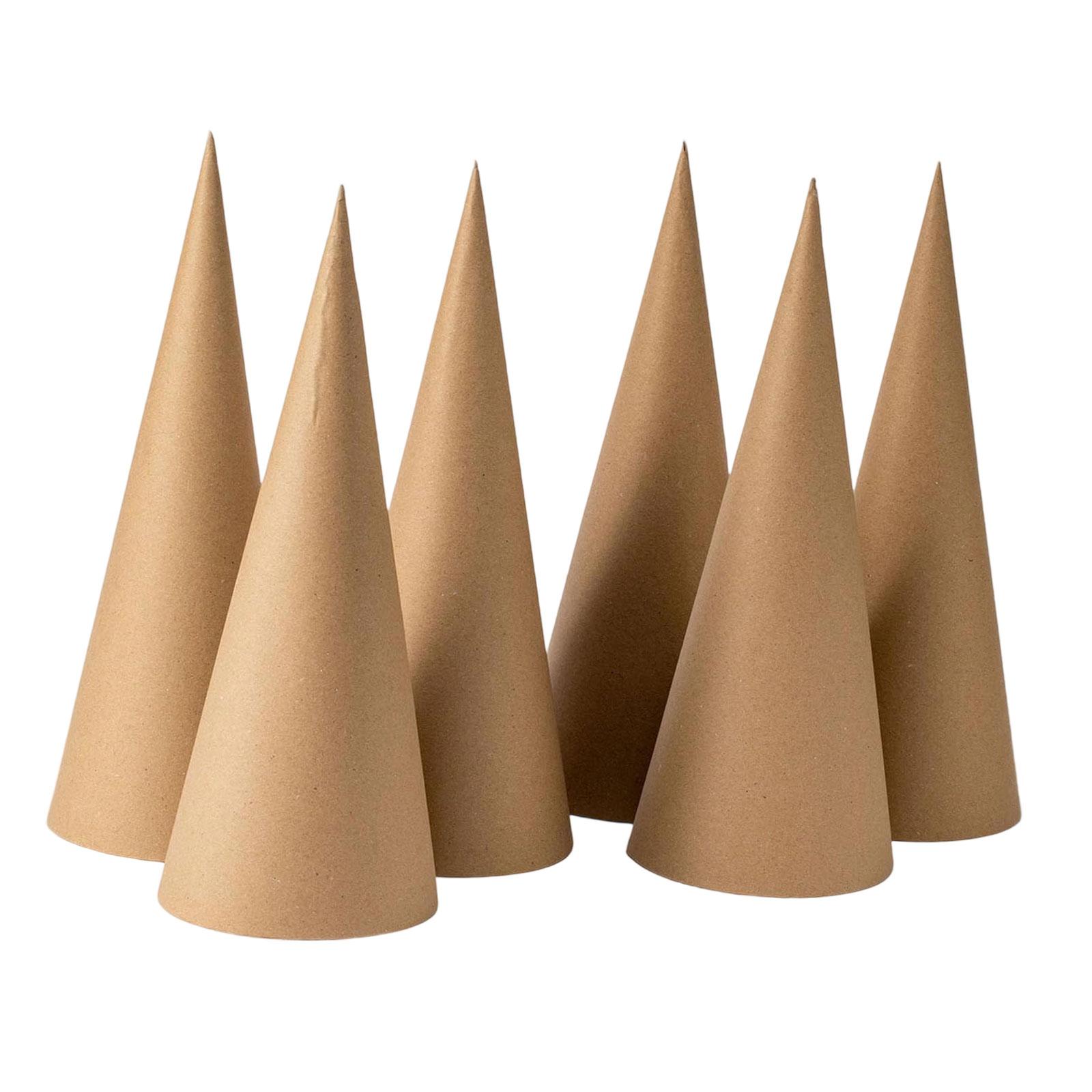 กรวยกระดาษคราฟท์ 6 ชิ้น สำหรับ - Party Hat Cone บทวิจารณ์และราคา