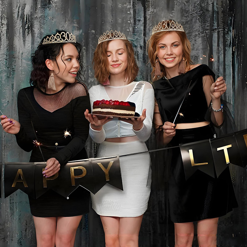 ชุดตกแต่งฉลองครบรอบวันเกิดครบร - Birthday Sash Glitter บทวิจารณ์และราคา