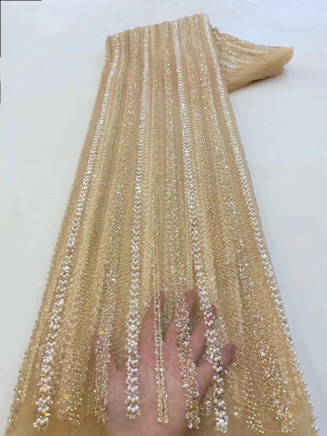 ผ้าลูกไม้ทูลล์คุณภาพสูงจากแอฟร - Glitter Tablecloth บทวิจารณ์และราคา